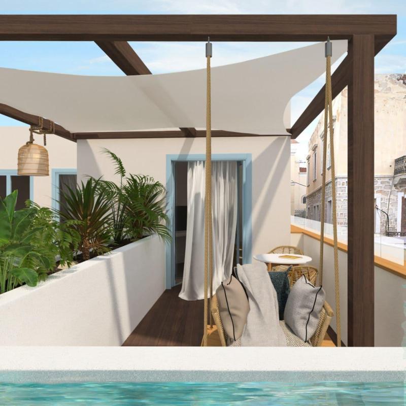 Shapes Luxury Suites Ermoupoli Exteriör bild